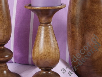 Pillar candle holder 25cm [AZ01536]