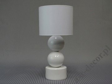 PERLA II white bedroom lamp 51cm [AZ02102]