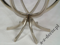 Modern metal candle holder with 6 arms [AZ01402]