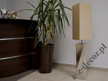 BIG TWISS gold floor lamp 129cm [AZ02701]