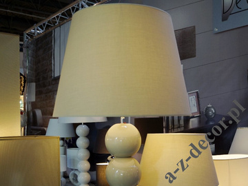 Lampa podłogowa do salonu PERLA IX TB cappuccino 55x170cm [AZ02179]