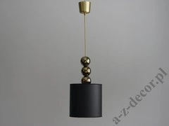 Lampa wisząca PERLA 25cm z ceramicznymi kulkami  [AZ02726]