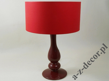 Bordowa lampa stołowa MARIZA 40x59cm [AZ01361]