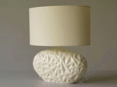 Lampka nocna CARMELITA 40cm kremowa [AZ02110]