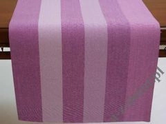 Bieżnik w pasy fioletowy 42x140cm [AZ02136]