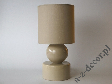 Lampka nocna PERLA I cappuccino 39cm [AZ02406]