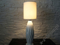 Cream COCOON table lamp 67cm [AZ02328]