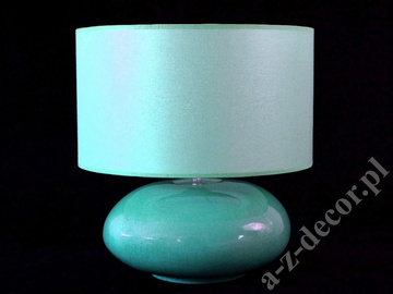 Lampka nocna TURQUESA 36cm turkusowa [AZ02505]
