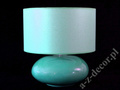 Lampka nocna TURQUESA 36cm turkusowa [AZ02505]