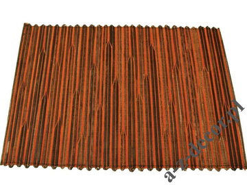 Orange abaca placemat 33x48cm [AZ01512]
