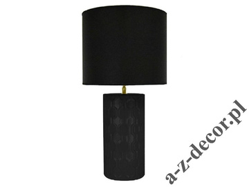 Czarna lampa stołowa REZA 59cm [AZ02725]