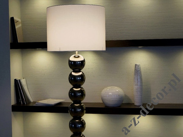Lampa podłogowa PERLA IX złoto biała 50x170cm [AZ02696]