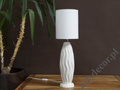 Cream COCOON table lamp 67cm [AZ02328]