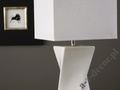 Lampa stołowa TWISS biała 25x73cm [AZ02397]
