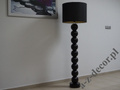 PERLA IX black floor lamp 50x170cm [AZ02742]