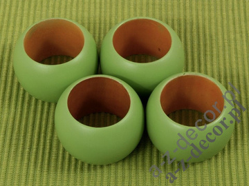 Obrączki na serwetki zielone 4szt/op [AZ01182]