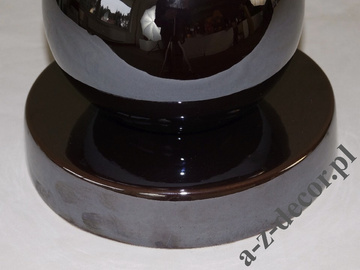 Lampa stołowa PERLA III TB brązowa 39x71cm [AZ02407]