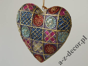 Blue moon heart 9cm [AZ02212]