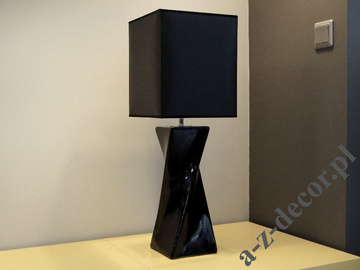 Lampa  stołowa TWISS czarna 73cm [AZ02564]