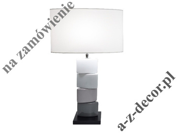Lampa stołowa CHANELA kolory ziemi 60cm [8731]