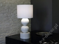 Lampka nocna z kulami PERLA II biała 51cm [AZ02102]