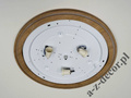 Plafon plisowany CONTRAST Carvalho 53cm [AZ02695]