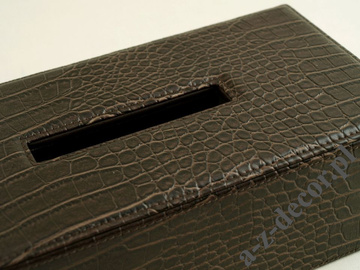 Serwetnik z eko skóry CROCO 28cm [AZ00706]