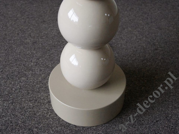 Lampa podłogowa do salonu PERLA IX TB cappuccino 55x170cm [AZ02179]