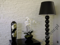 Lampa podłogowa z kulami do salonu PERLA IX TB czarna 170cm [AZ02180]