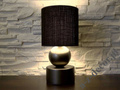 PERLA I dark gold bedroom lamp 39cm [AZ02560]