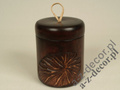 LOTOS wooden box 10x13cm [AZ00585]