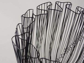 DISTORSIO metal bowl 28,5x37cm [AZ01917]