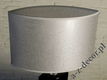 Black and silver LINA table lamp 55cm [AZ02233]