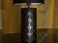 Matt black REZA table lamp 59cm [AZ02725]