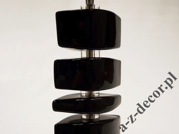 Black and silver LINA table lamp 55cm [AZ02233]