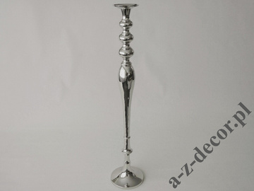 Wysoki świecznik metalowy 85cm [AZ01952]