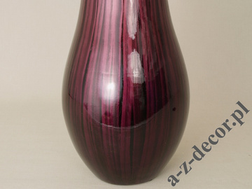 Fioletowy wazon ceramiczny VERONIKA 50cm  [AZ01825]