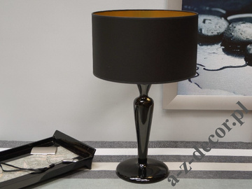 Drewniana lampa stołowa NIGRA 59cm [AZ01116]