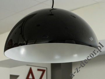 Lampa wisząca GLOW czarna 50cm [AZ02567]
