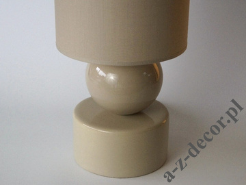 Lampka nocna PERLA I cappuccino 39cm [AZ02406]
