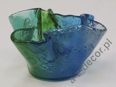 Glass bowl 22x13cm [AZ02272]