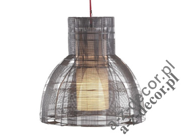 Ciemno szara lampa wisząca URBAN 48cm [AZ02294]