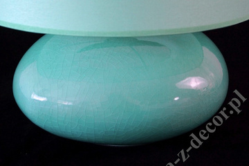 Lampka nocna TURQUESA 36cm turkusowa [AZ02505]