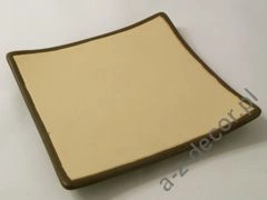 Patera ceramiczna SAHARA 14x14x2cm [AZ01120]