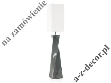 Szara lampa podłogowa TWISS 168cm [008405]