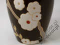 Wazon ceramiczny z wzorem kwiatowym 33cm [AZ01132]