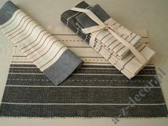 Cotton table set 8 pcs design09 [AZ00497]