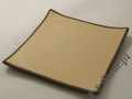 Earthenware plate 20x20x3cm [AZ01119]