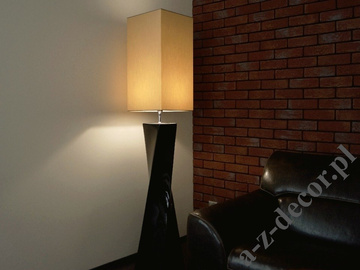 Czarno złota lampa podłogowa TWISS 168cm [AZ02686]