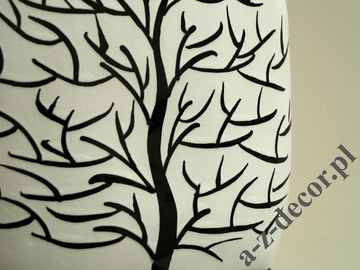 INGRID white ceramic vase 30cm [AZ00758]